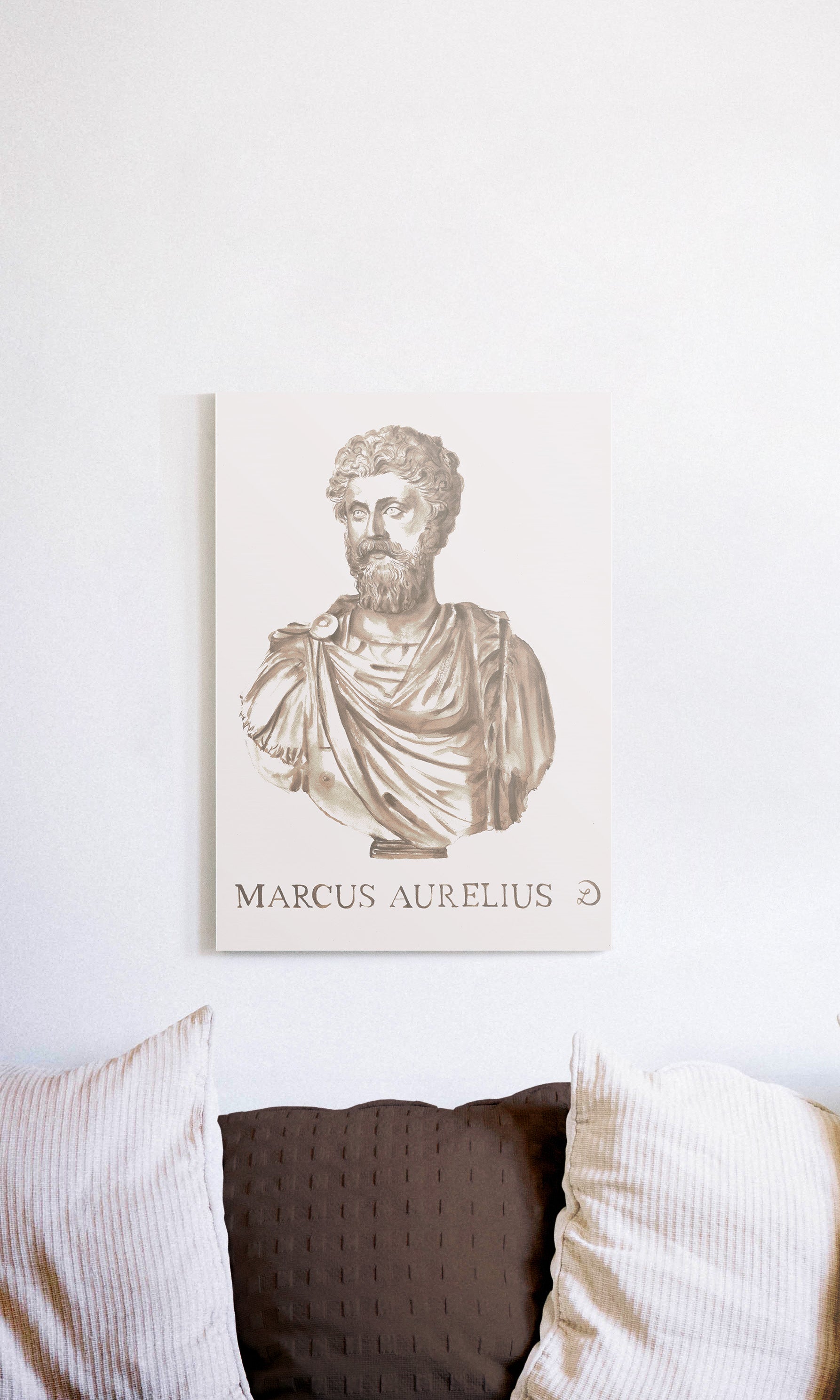 "Marcus Aurelius" | Limited-Edition Dibond (Metal Print)