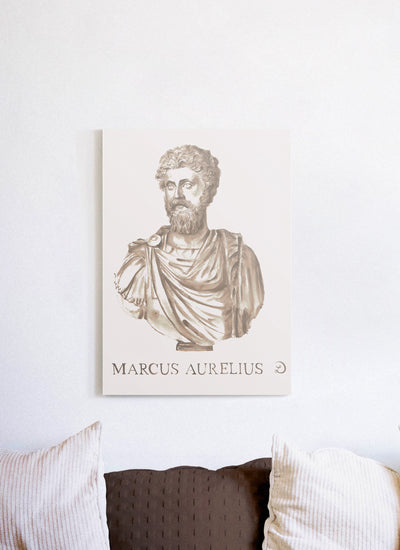 "Marcus Aurelius" | Limited-Edition Dibond (Metal Print)