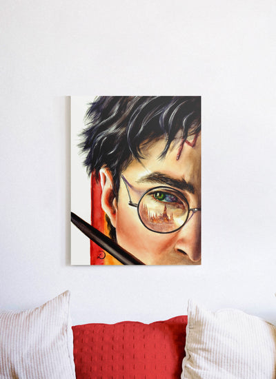 "Harry Potter" | Limited-Edition Dibond (Metal Print)