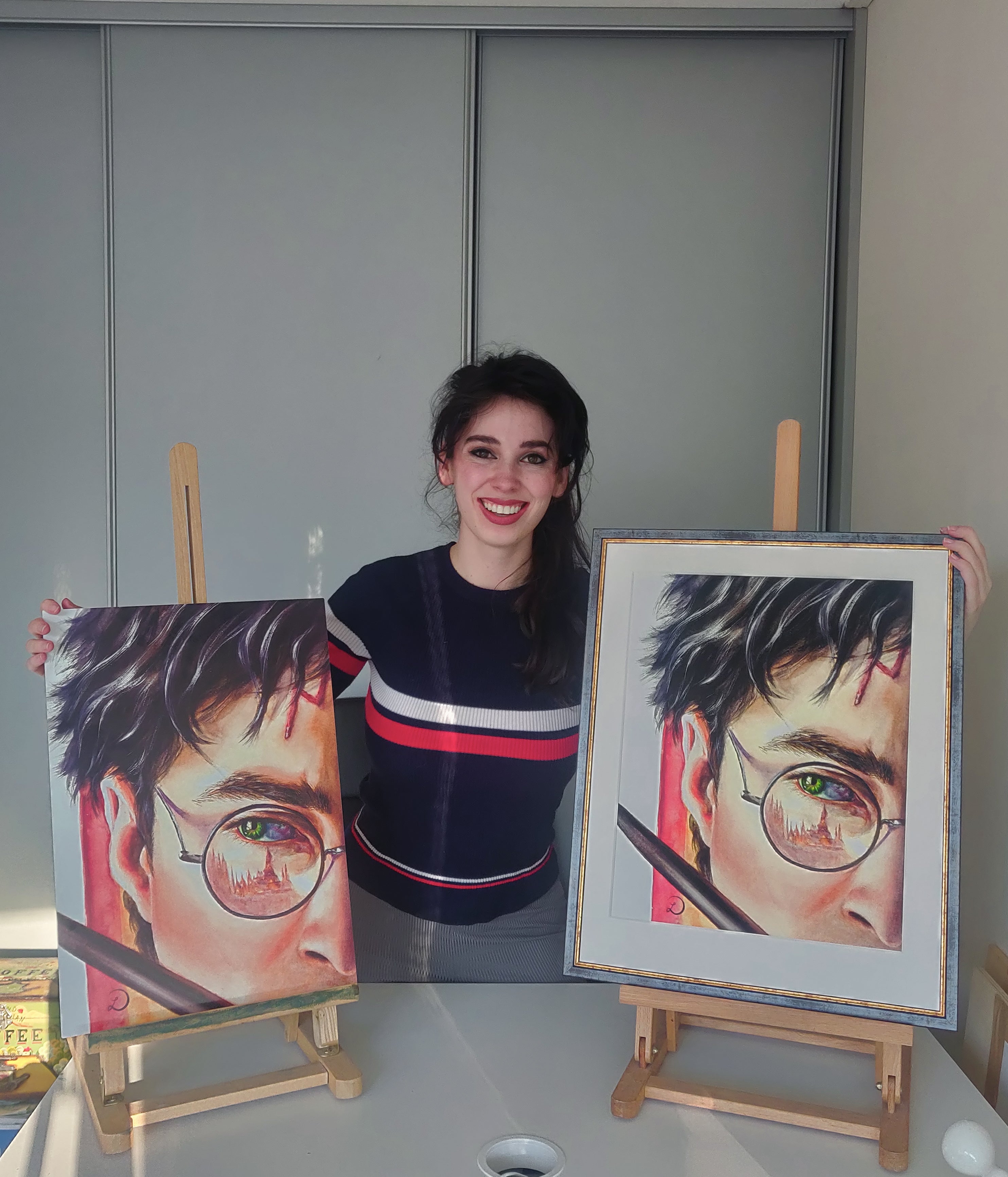 "Harry Potter" | Limited-Edition Dibond (Metal Print)