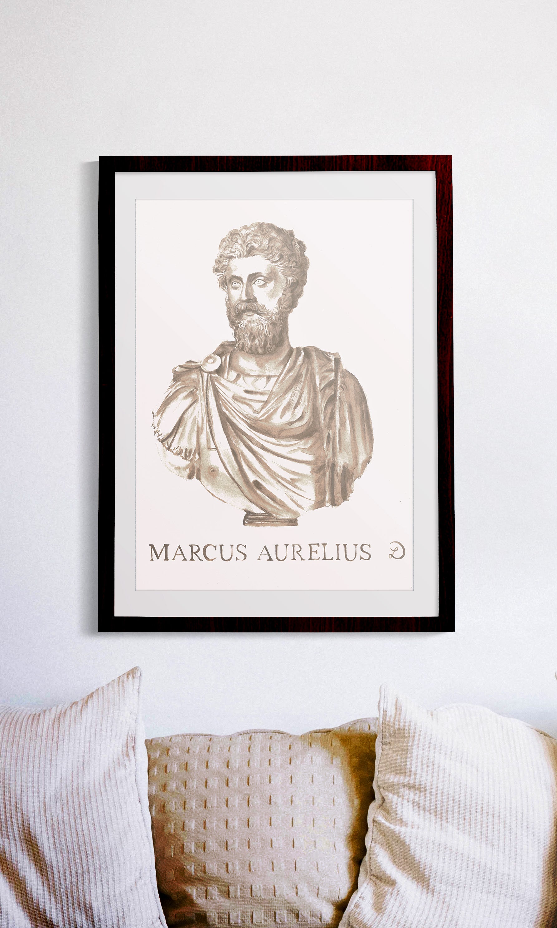 "Marcus Aurelius" | Limited-Edition Giclée Print